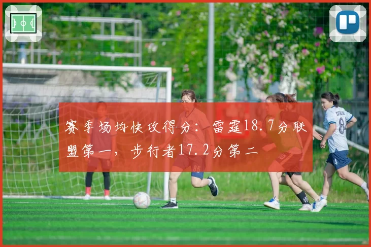 赛季场均快攻得分：雷霆18.7分联盟第一，步行者17.2分第二