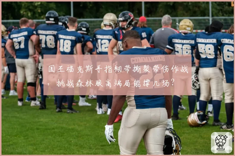 国王福克斯手指韧带撕裂带伤作战,挑战森林狼高端局能撑几场?